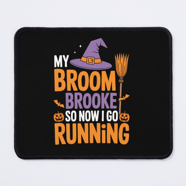 Item preview, Halloween Witch Runner Funny Running Design designed and sold by limanol.
