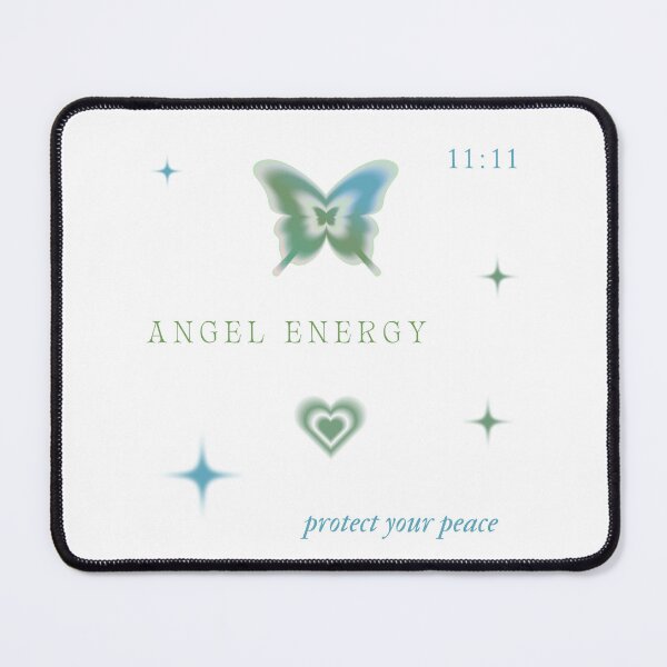 Item preview, Angel Energy | Protect Your Peace | 11:11 | Aura | Manifestation | Pack | Blue | Green designed and sold by The Turquoise Brush.