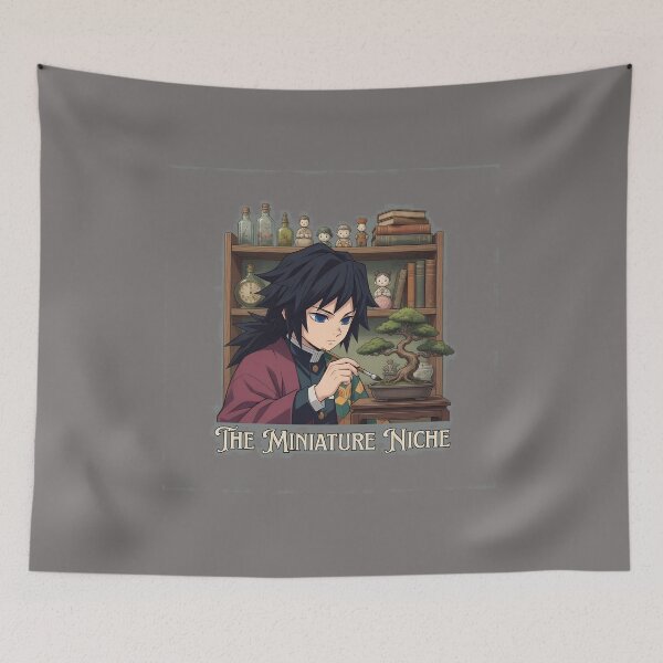 Item preview, Chibi Giyu Tomioka Portrait Anime Shirt-66 designed and sold by BorisDewald.