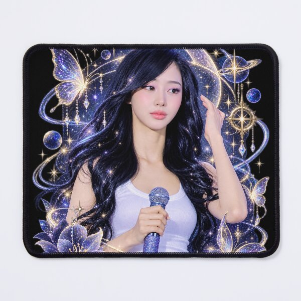 Item preview, Edgy aespa Giselle Casual Concert Orbit Poster designed and sold by Valereekmerch.