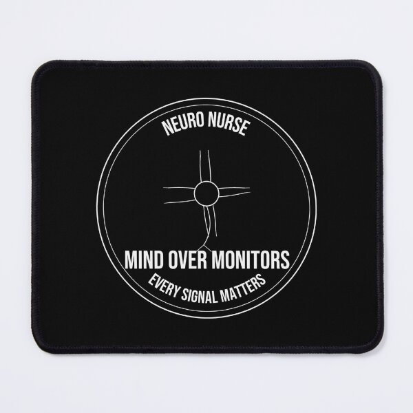 Item preview, Neuro Nurse: Mind Over Monitors Nurse Shirt designed and sold by The Tee Collective.