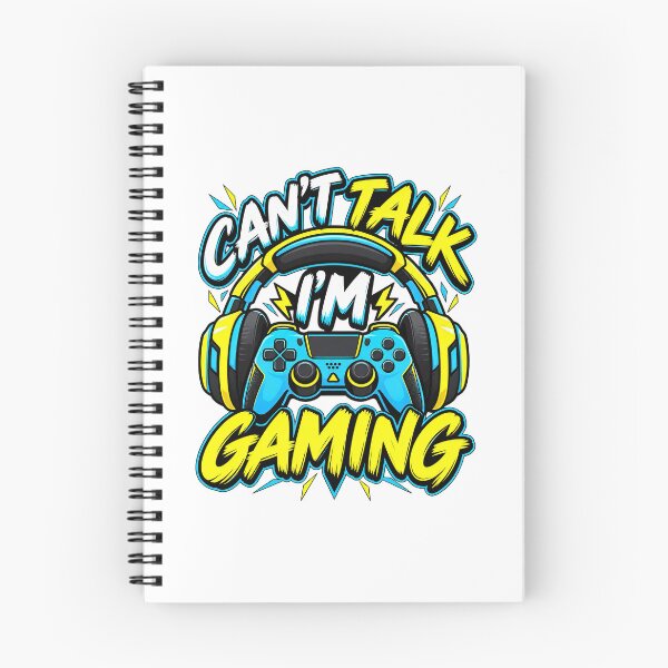 Item preview, Funny Gamer Quote, Cant Talk Im Gaming Funny Gamer Quote designed and sold by graphic-genie.