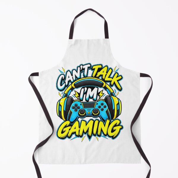 Item preview, Funny Gamer Quote, Cant Talk Im Gaming Funny Gamer Quote designed and sold by graphic-genie.