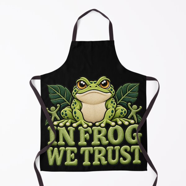 Item preview, IN FROG WE TRUST Resistance Protest Art designed and sold by ArtDesignTp.