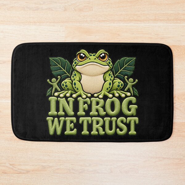 Item preview, IN FROG WE TRUST Resistance Protest Art designed and sold by ArtDesignTp.