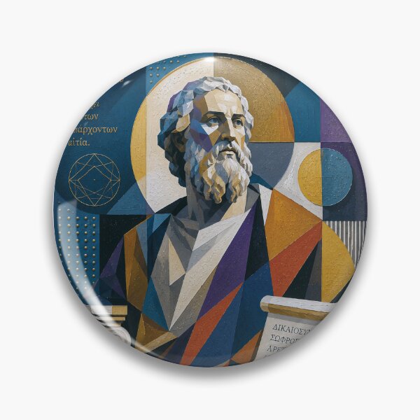 Item preview, Ancient Greek Philosopher Plato Painting - Timeless Wisdom designed and sold by GalleryKauffeld.