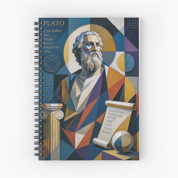 Item preview, Ancient Greek Philosopher Plato Painting - Timeless Wisdom designed and sold by GalleryKauffeld.