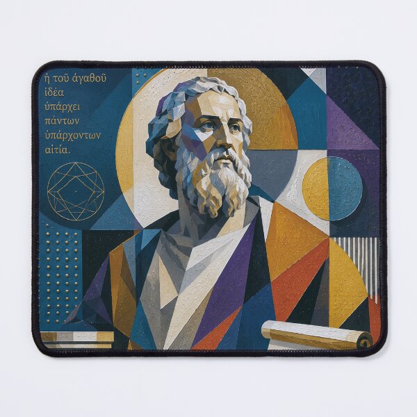 Item preview, Ancient Greek Philosopher Plato Painting - Timeless Wisdom designed and sold by GalleryKauffeld.