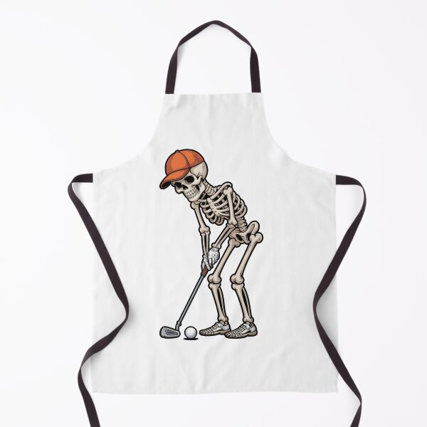 Item preview, Funny Skeleton Golf Player Cartoon Design designed and sold by limanol.