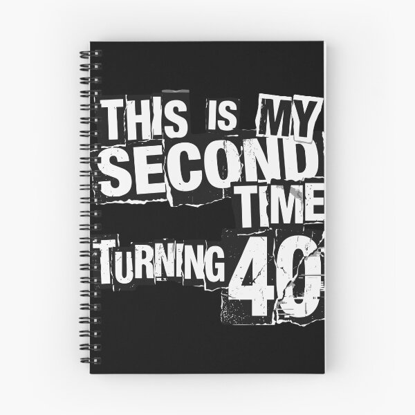 Item preview, This Is My Second Time Turning 40 Fiftieth Birthday Humor designed and sold by PopStars1993.