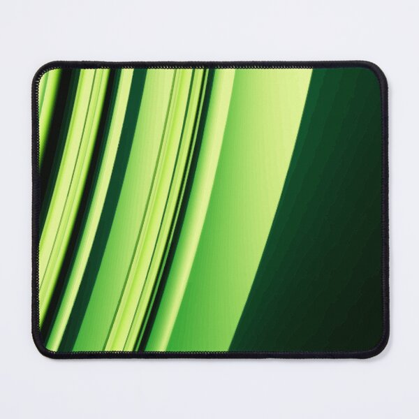 Item preview, Vibrant Lime Green Corner Waves Abstract Design designed and sold by benjamnherbrt.
