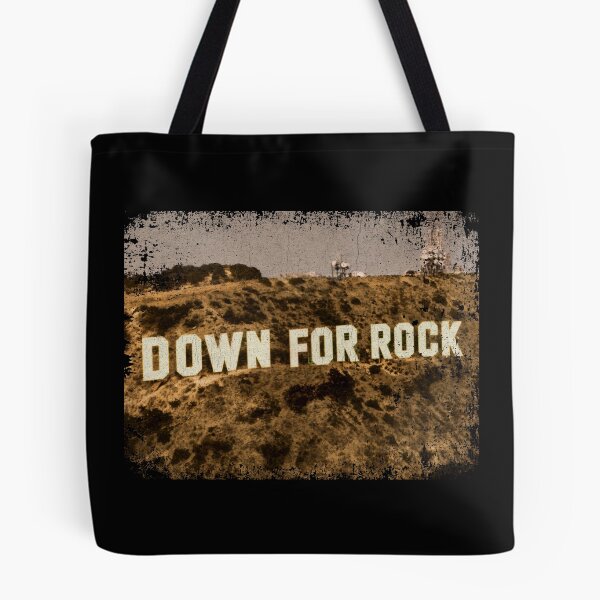 Item preview, Down for Rock - Vintage Hillside Sign designed and sold by Nacho Average Designs.
