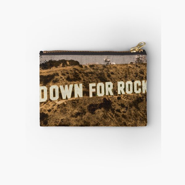 Item preview, Down for Rock - Vintage Hillside Sign designed and sold by Nacho Average Designs.