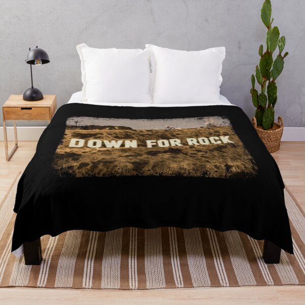 Item preview, Down for Rock - Vintage Hillside Sign designed and sold by Nacho Average Designs.