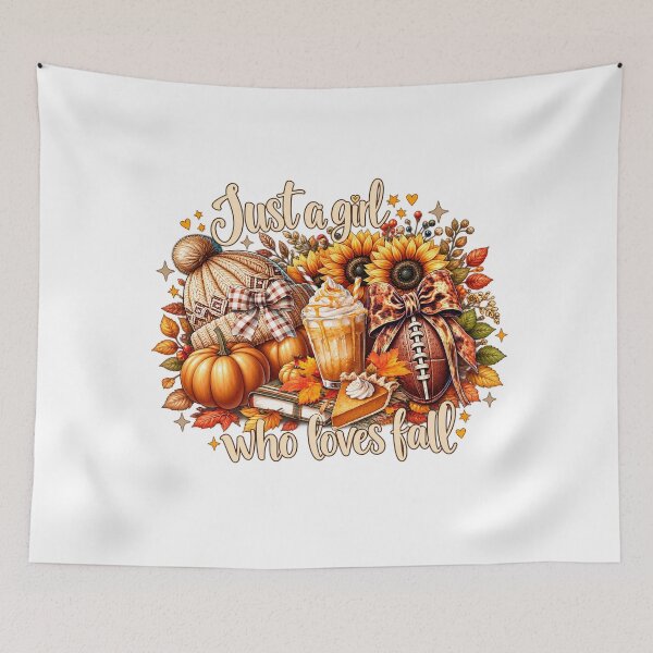 Item preview, Just a Girl Who Loves Fall designed and sold by Altenpendinton.