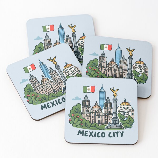 Item preview, Mexico City Cute City designed and sold by HowToCanadian.