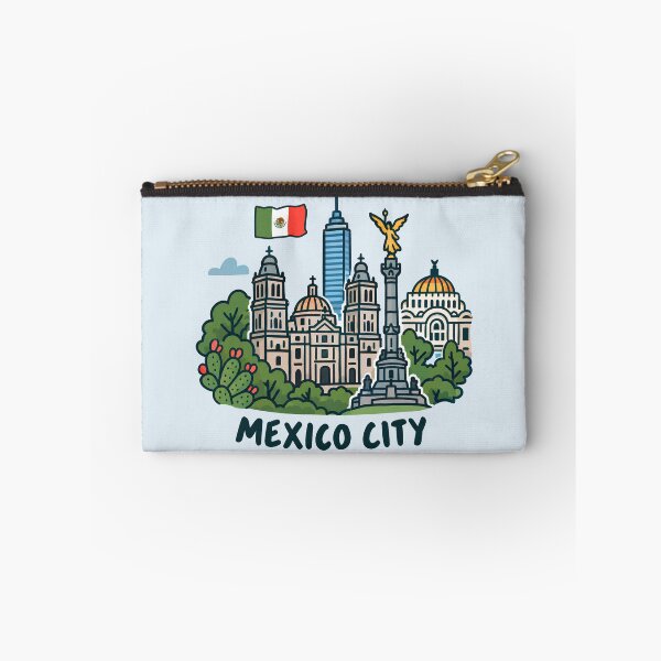 Item preview, Mexico City Cute City designed and sold by HowToCanadian.