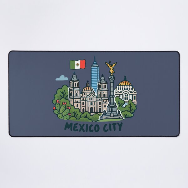 Item preview, Mexico City Cute City designed and sold by HowToCanadian.