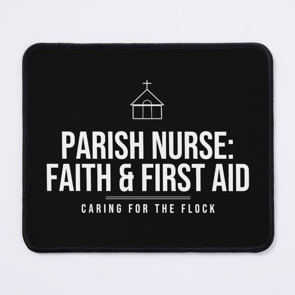 Item preview, Parish Nurse: Faith & First Aid Nurse Shirt designed and sold by The Tee Collective.