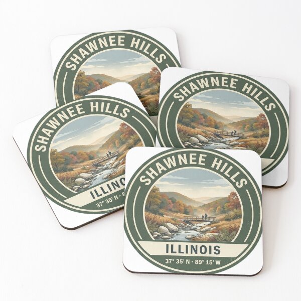 Item preview, Shawnee Hills Illinois Vintage Hiking Badge designed and sold by mnkyride.