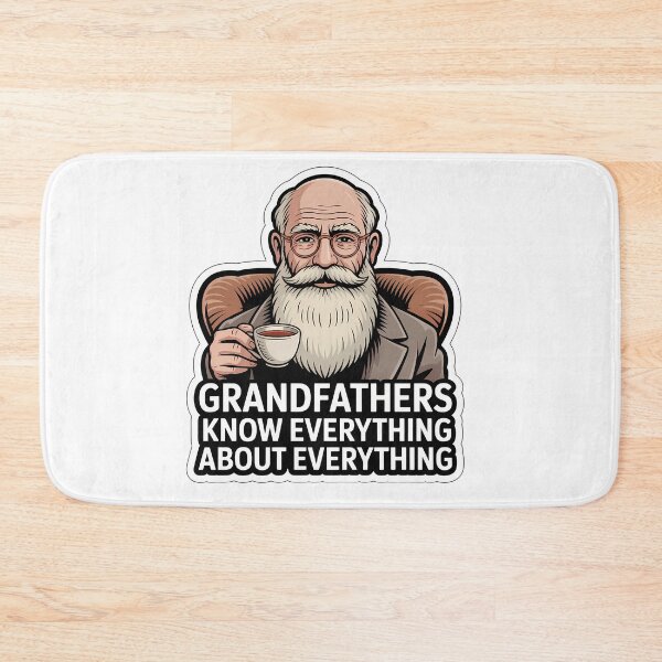 Item preview, Wise Grandfather with Tea designed and sold by NiftyWrx.