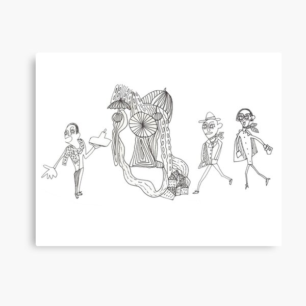 Happy people Canvas Print