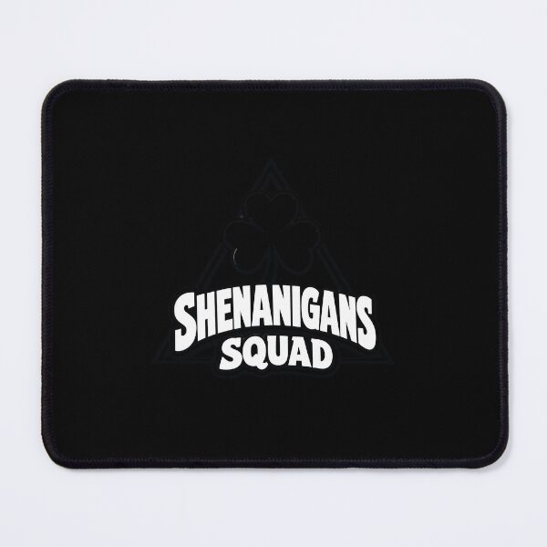 Item preview, Shenanigans Squad Clover Badge designed and sold by RatRunnere.