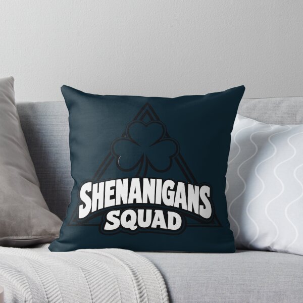 Item preview, Shenanigans Squad Clover Badge designed and sold by RatRunnere.