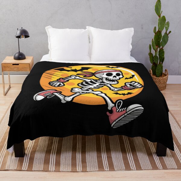 Item preview, Funny Skeleton Runner Cartoon Design designed and sold by limanol.