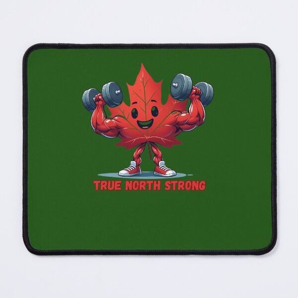 Item preview, Weightlifting Canadian Maple Leaf True North Strong 362 designed and sold by MCCreative22.