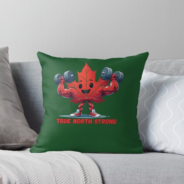 Item preview, Weightlifting Canadian Maple Leaf True North Strong 362 designed and sold by MCCreative22.