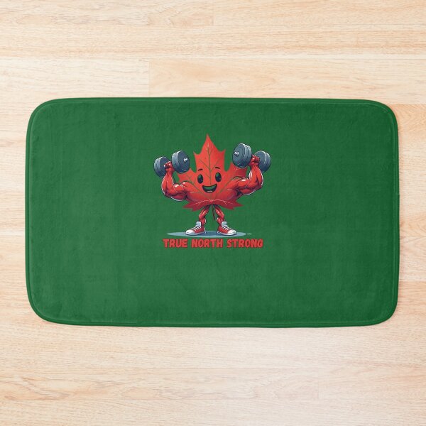 Item preview, Weightlifting Canadian Maple Leaf True North Strong 362 designed and sold by MCCreative22.