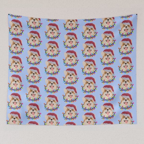 Item preview,  Corgi Christmas Illustration designed and sold by FandomizedRose.
