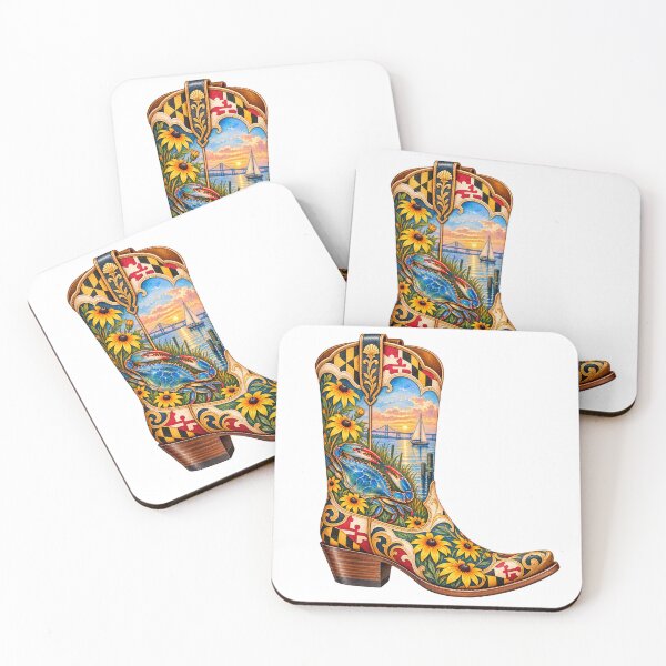 Item preview, Maryland Cowboy Boot designed and sold by Whimspired By Paxx.