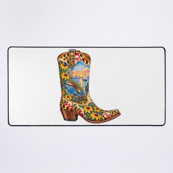 Item preview, Maryland Cowboy Boot designed and sold by Whimspired By Paxx.