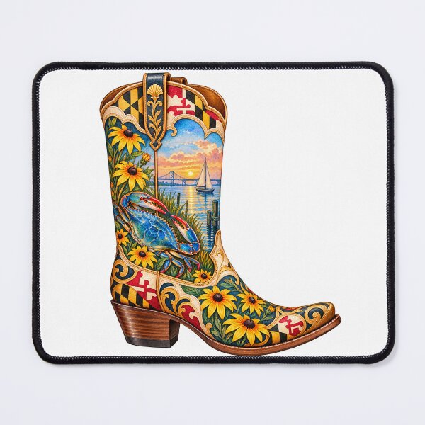 Item preview, Maryland Cowboy Boot designed and sold by Whimspired By Paxx.