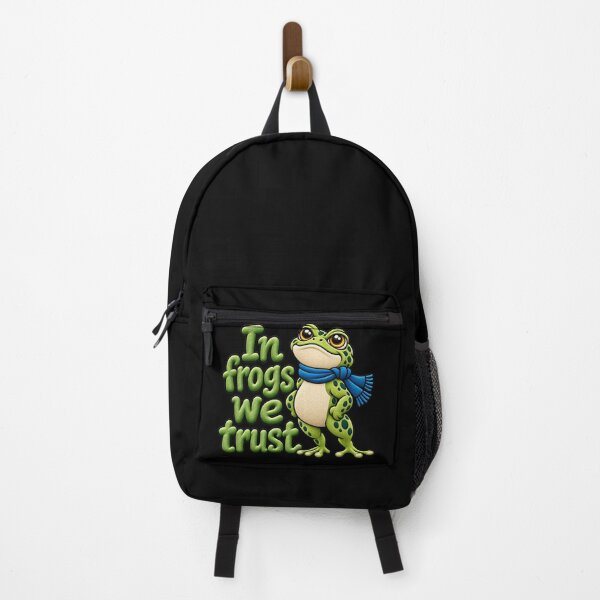 Item preview, Bold Frog Protest IN FROG WE TRUST Art designed and sold by ArtDesignTp.