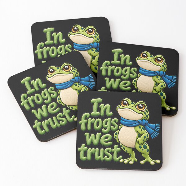 Item preview, Bold Frog Protest IN FROG WE TRUST Art designed and sold by ArtDesignTp.