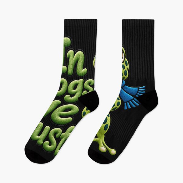 Item preview, Bold Frog Protest IN FROG WE TRUST Art designed and sold by ArtDesignTp.