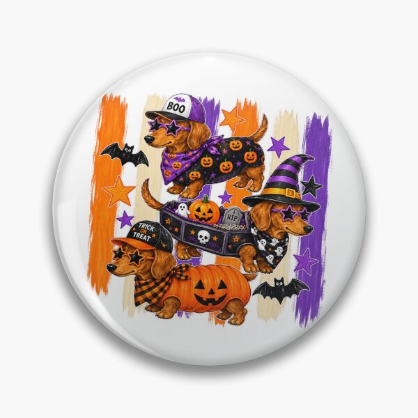 Item preview, Halloween Dachshund designed and sold by Altenpendinton.