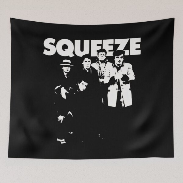Item preview, Album Fan Vintage Squeeze Music Tour Band Logo  designed and sold by circliqueart.