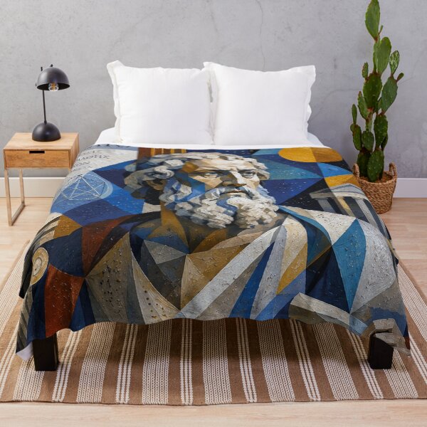 Item preview, Ancient Greek Philosopher Plato Painting - Timeless Wisdom designed and sold by GalleryKauffeld.