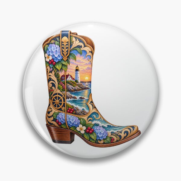 Artikelvorschau, Massachusetts Cowboy Boot entworfen und verkauft von Whimspired By Paxx.