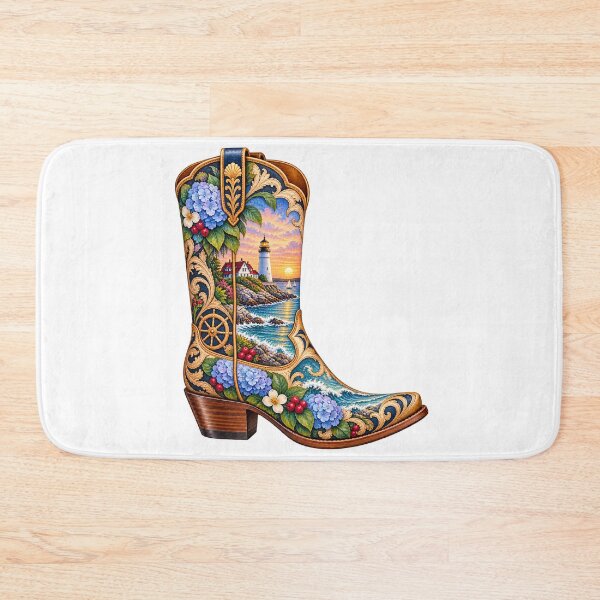 Item preview, Massachusetts Cowboy Boot designed and sold by Whimspired By Paxx.