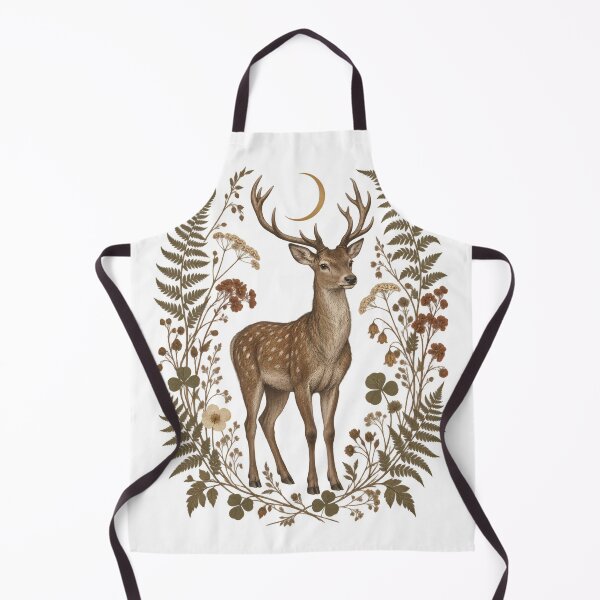 Item preview, Moonlit Stag Herbarium designed and sold by artditisme.