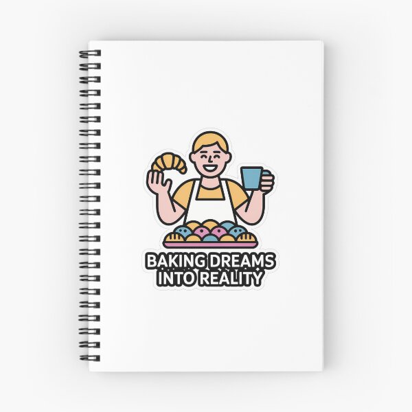 Item preview, Baking Dreams into Reality designed and sold by NiftyWrx.