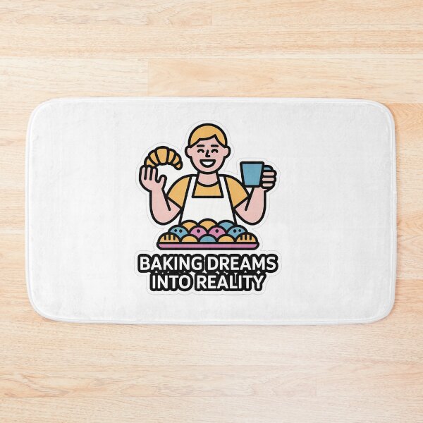 Item preview, Baking Dreams into Reality designed and sold by NiftyWrx.