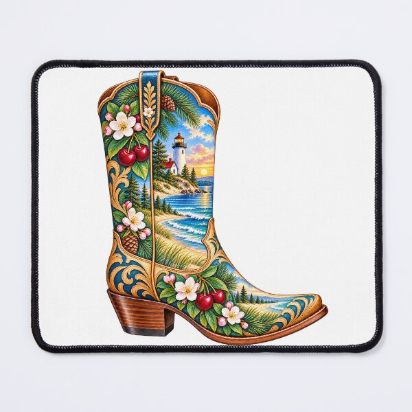 Item preview, Michigan Cowboy Boot designed and sold by Whimspired By Paxx.