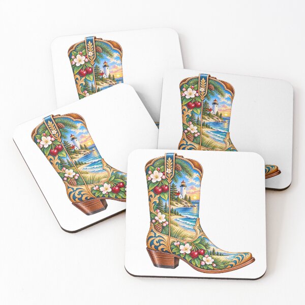 Item preview, Michigan Cowboy Boot designed and sold by Whimspired By Paxx.