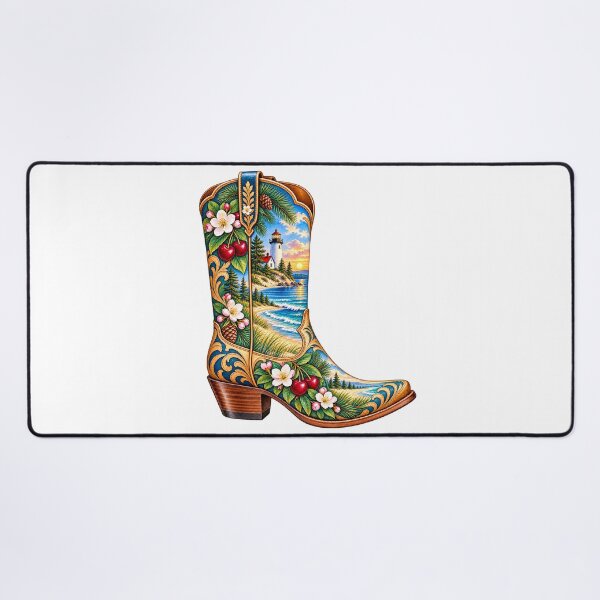Item preview, Michigan Cowboy Boot designed and sold by Whimspired By Paxx.